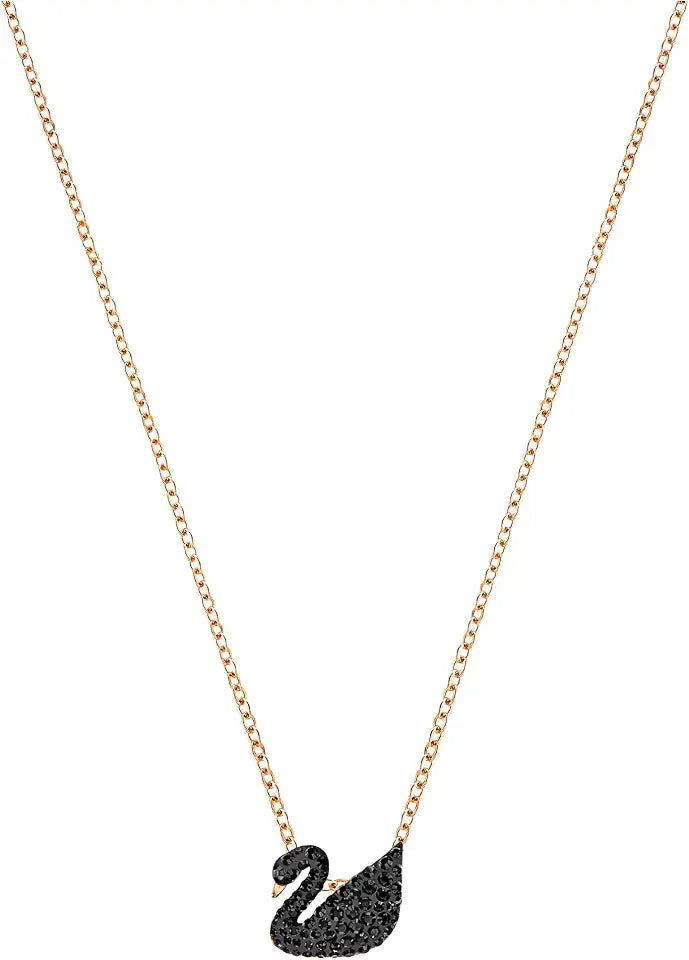 Crystal Swan Necklace