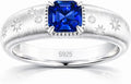 Created Sapphire Ring