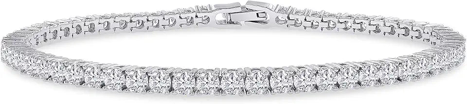 18K Gold-Plated Tennis Bracelet