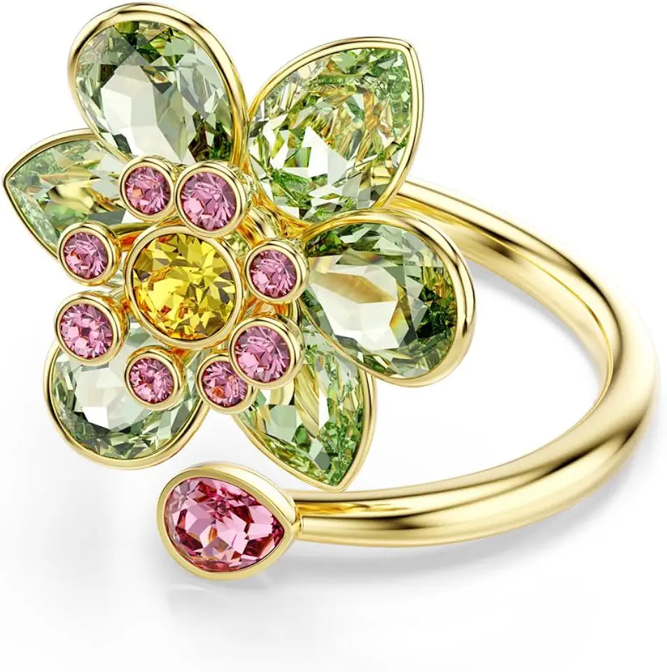 Gold-Tone Floral Ring