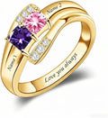 Gold-Tone Birthstone Ring