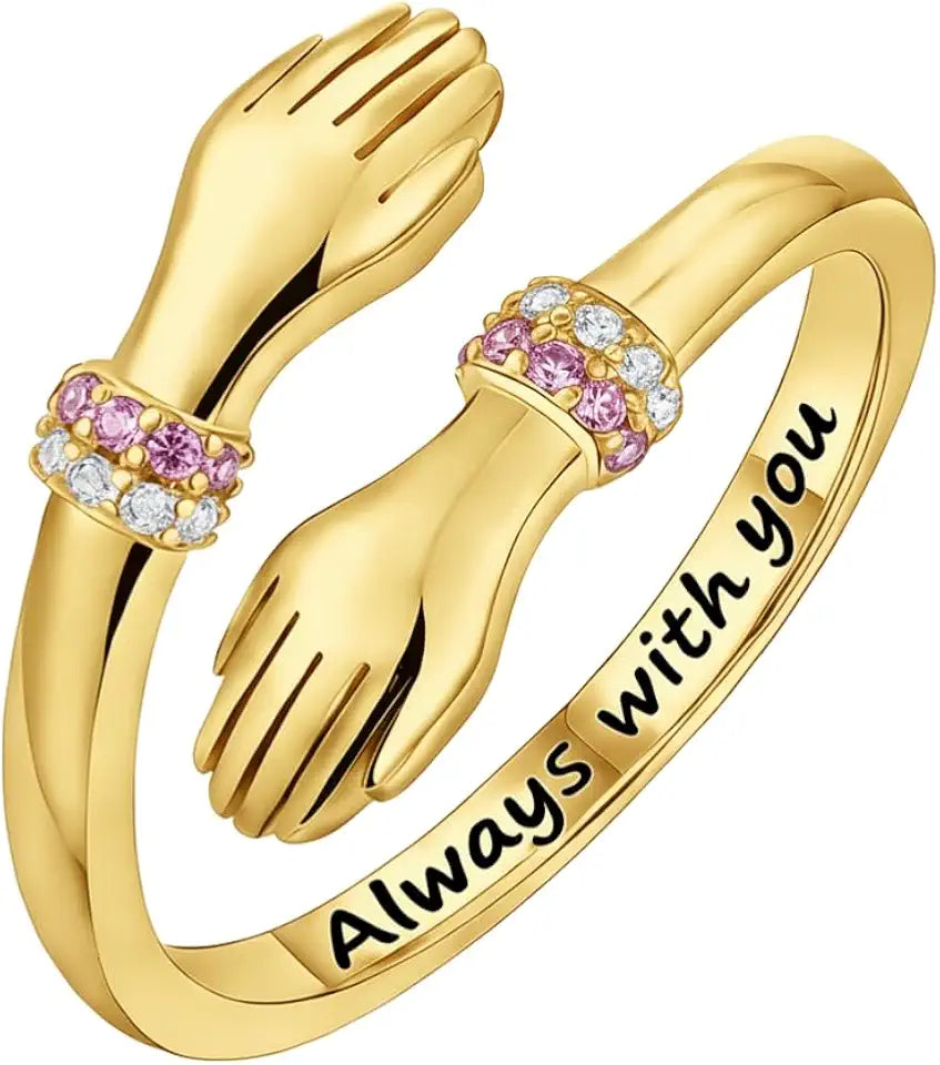 Gold-Tone Birthstone Ring