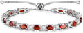 Sterling Silver Birthstone Tennis Bracelet