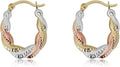 Gold-Tone Hoop Earrings