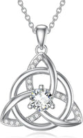 Sterling Silver Moissanite Necklace