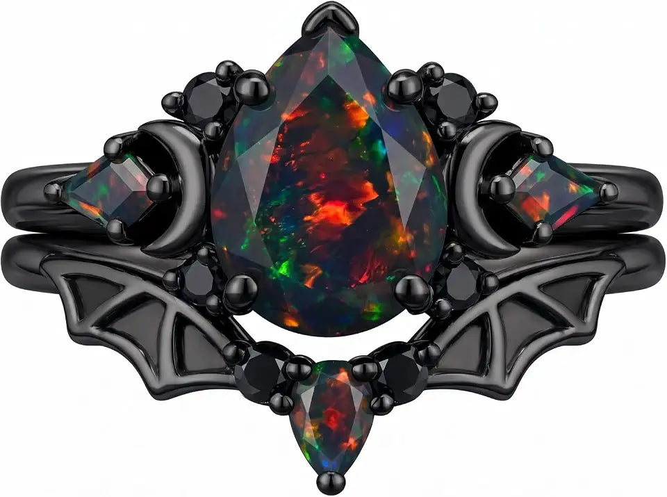 Opal Engagement Ring