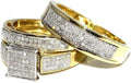Gold-Tone Round Cubic Zirconia Ring