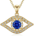 Gold-Tone Topaz Necklace