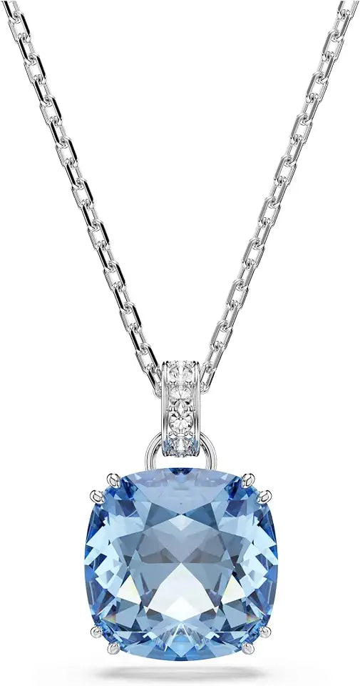 Rhodium-Plated Pendant