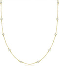 Gold-Tone Cubic Zirconia Necklace