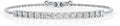 Sterling Silver Lab-Grown Diamond Bracelet
