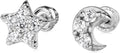 Gold-Tone Stud Earrings