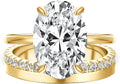 14K Gold-Plated Sterling Silver Oval Ring