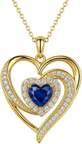 Gold-Tone Birthstone Necklace