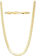 Gold-Tone Snake Chain Necklace, 4mm