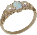 Sterling Silver Opal Ring