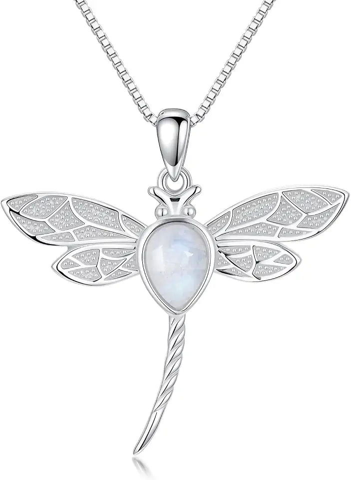Sterling Silver Moonstone Necklace