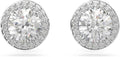 Crystal Stud Drop Earrings