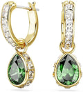 Gold-Tone Crystal Earrings