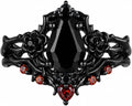 Onyx Engagement Ring
