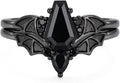 Onyx Engagement Ring