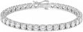 Gold-Tone Round Tennis Bracelet, 5MM