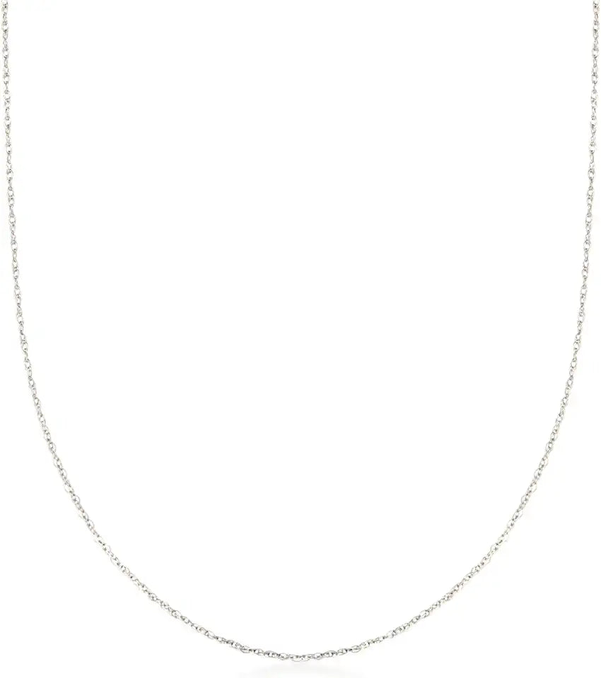Gold-Tone Rope Necklace, 0.7mm