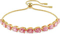 Gold-Tone Crystal Hoop Earrings