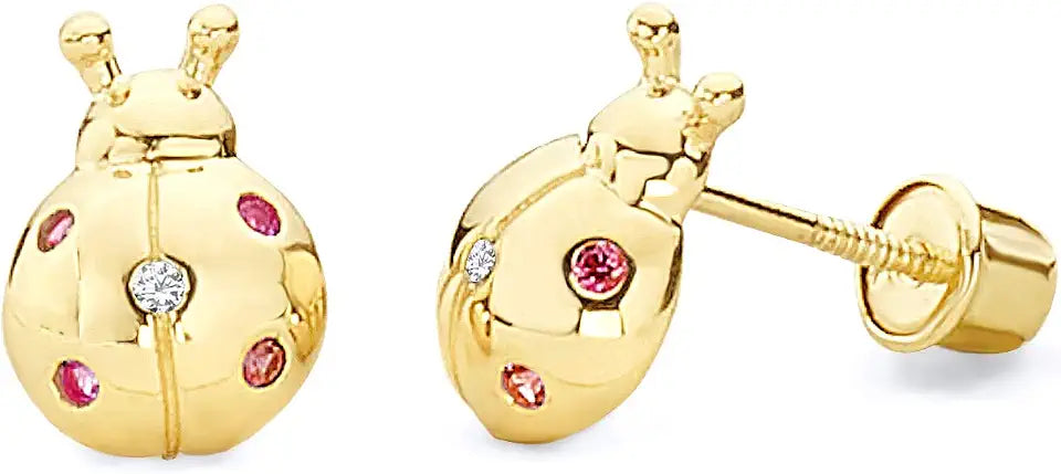 Gold-Tone Stud Earrings