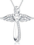 Moissanite Cross Necklace