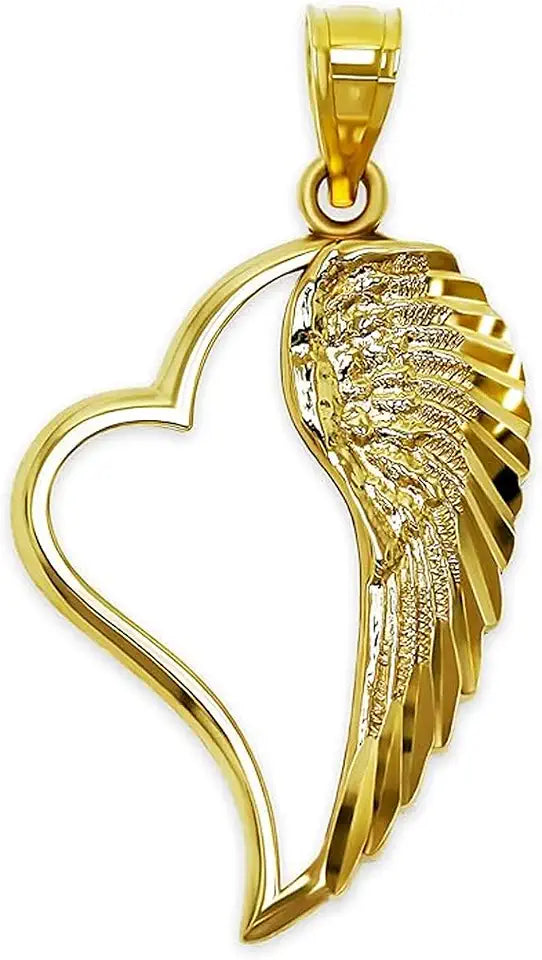 Gold-Tone Heart Charm