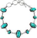 Sterling Silver Turquoise Bracelet