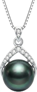 Sterling Silver Lab-Grown Diamond Box Chain Necklace