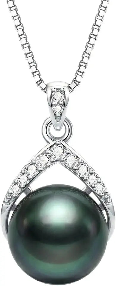 Sterling Silver Lab-Grown Diamond Box Chain Necklace