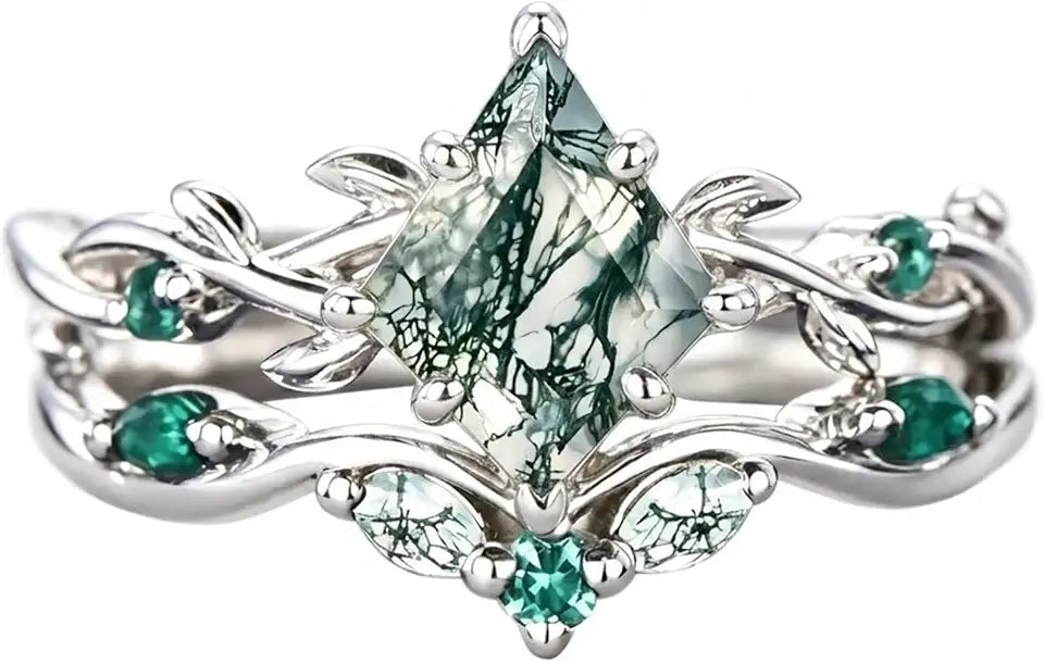 Sterling Silver Engagement Ring