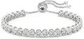 Sterling Silver Moissanite Tennis Bracelet