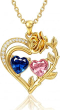 14K Gold-Plated Birthstone Necklace