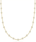 Gold-Tone Cubic Zirconia Necklace