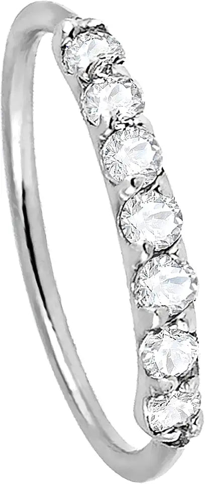 Gold-Tone Hoop Body Jewelry, 8mm