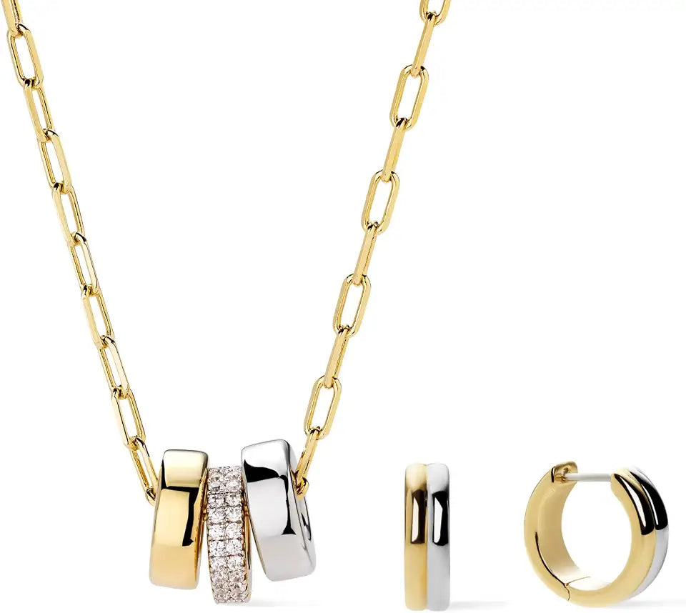 Gold-Tone Jewelry Set