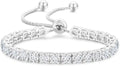 Sterling Silver Tennis Bracelet, 4mm