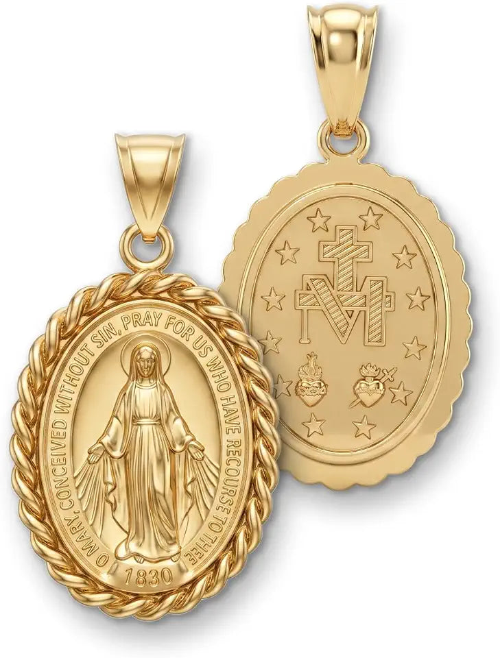 Gold-Tone Cross Necklace