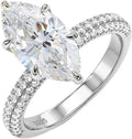 Moissanite Engagement Ring