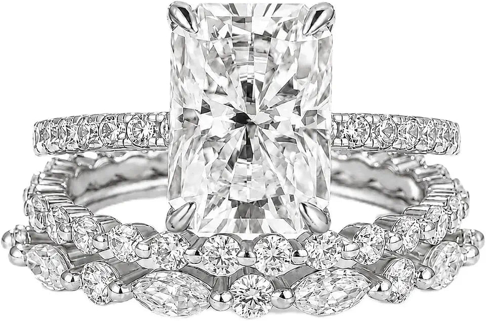 Moissanite Jewelry Set