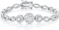 Moissanite Tennis Bracelet, 4mm
