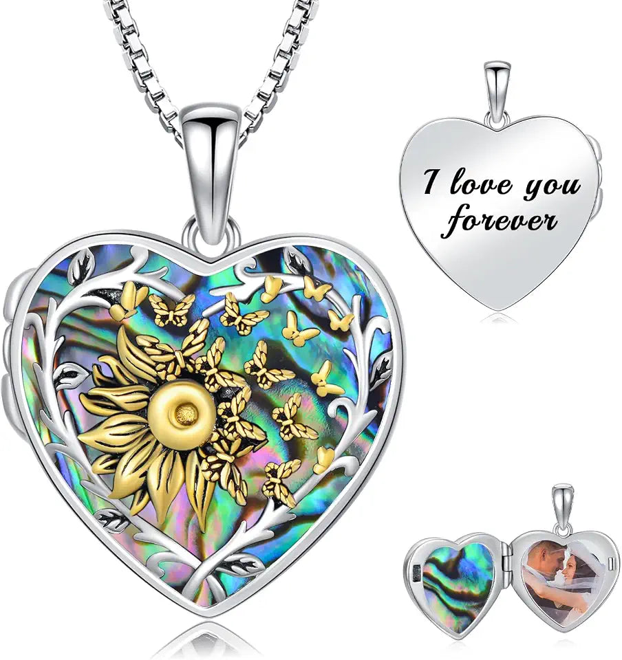 Sterling Silver Locket Necklace