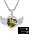 Sterling Silver Moissanite Rope Necklace