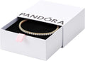 14K Gold-Plated Cubic Zirconia Tennis Bracelet