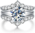 Round Moissanite Ring