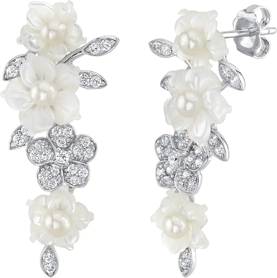 Freshwater Pearl Earrings, 3.5mm